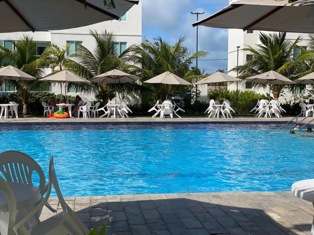 Flat Terreo Palm Village Acqua Porto De Galinhas Bagian luar foto